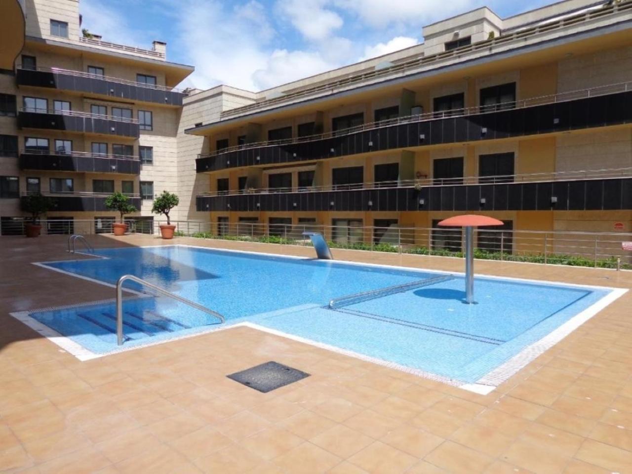 Apartamento En Urbanizacion Con Piscina En Playa De Silgar Sanxenxo Extérieur photo