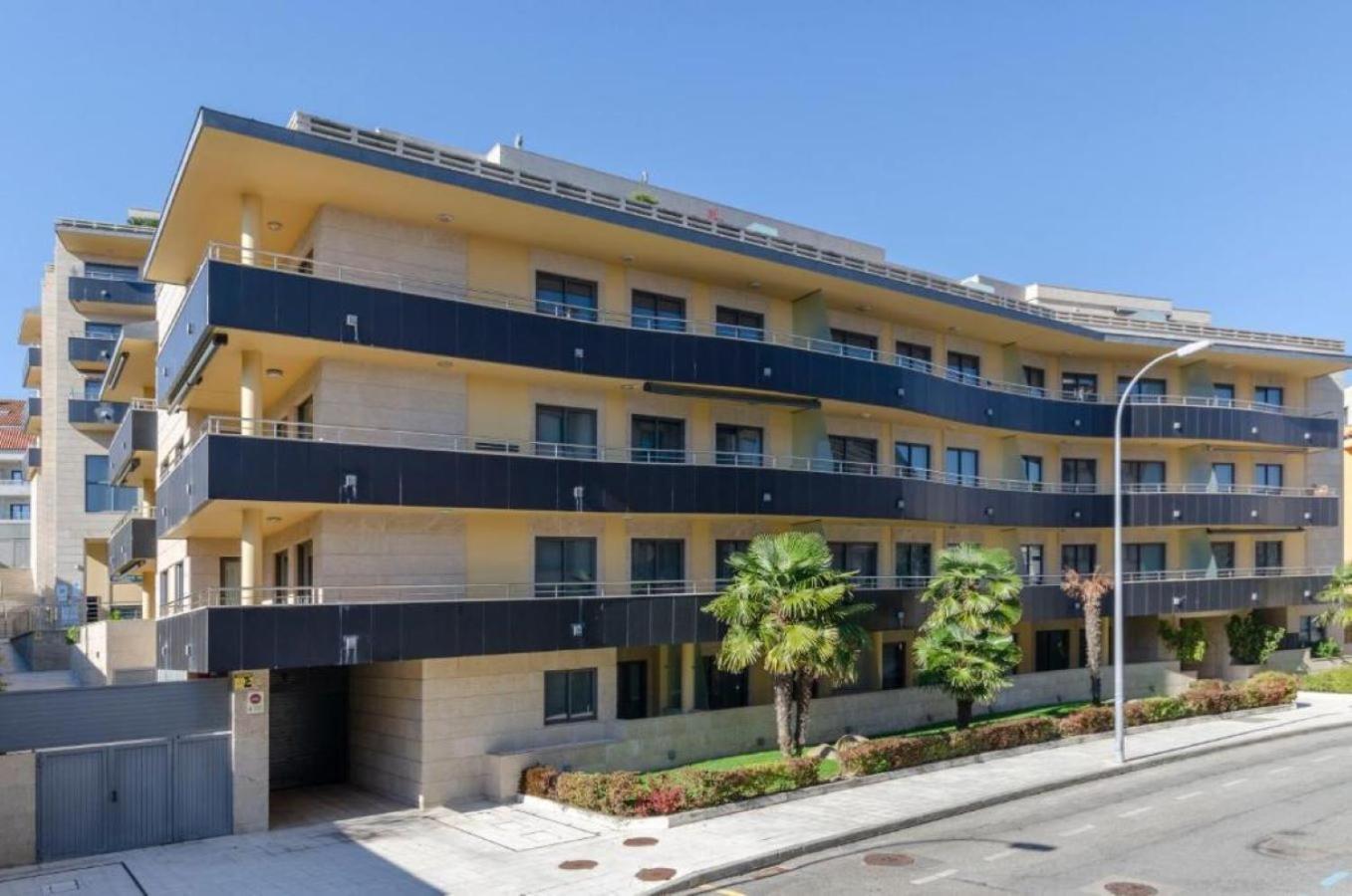 Apartamento En Urbanizacion Con Piscina En Playa De Silgar Sanxenxo Extérieur photo